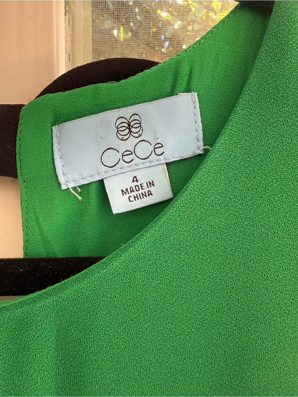 Cece Green Mod Bow Detail Maxi Dress with Pockets - Picture 5 of 16
